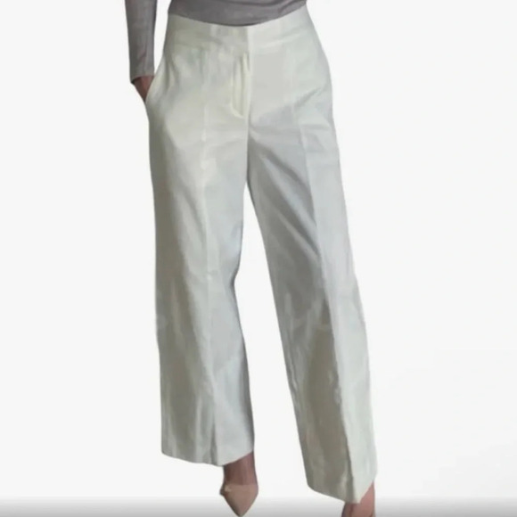 - Everlane Limited Release The Wide Leg Structure Pants Size 8 - Picture 2 of 9